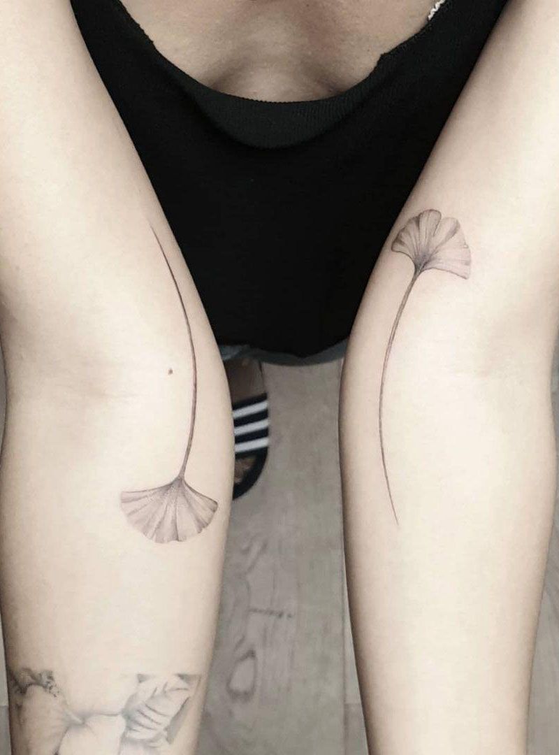 30 Pretty Ginkgo Tattoos to Inspire You