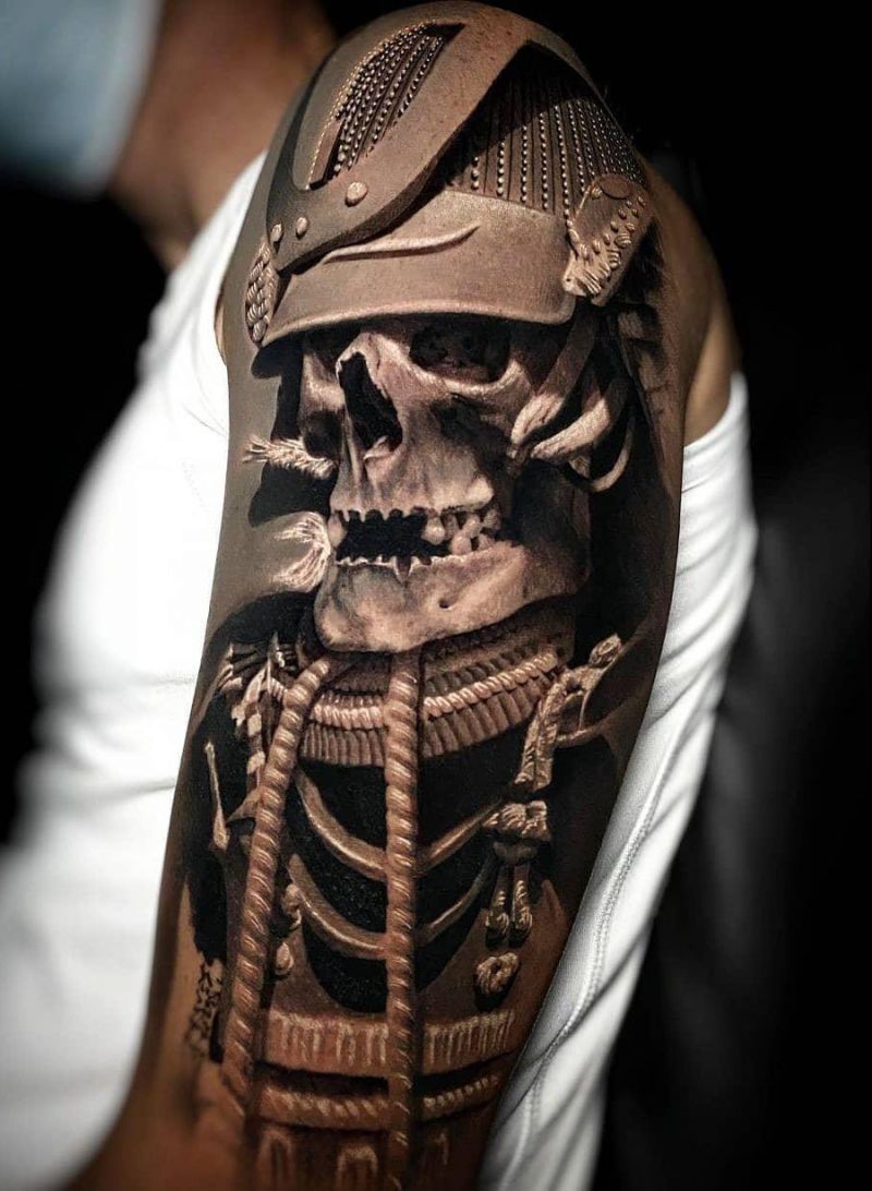 30 Fierce Samurai Tattoos Make You Brave