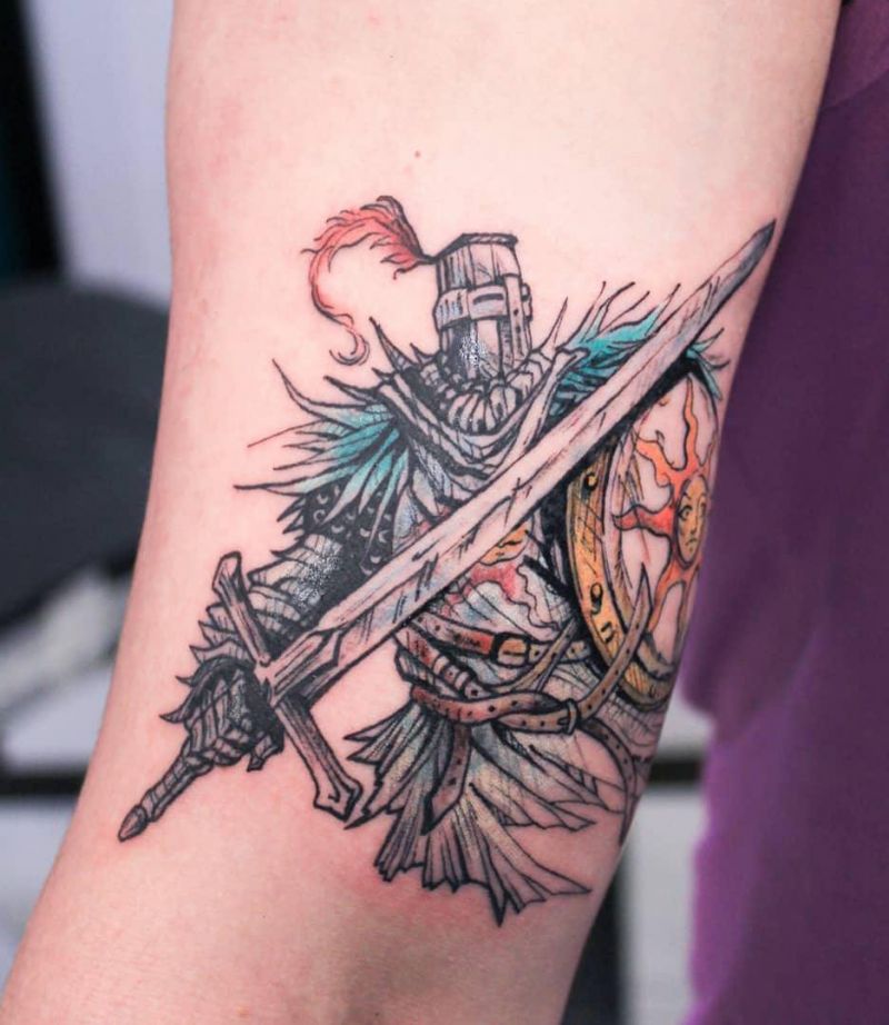 30 Pretty knight Tattoos to Inspire You