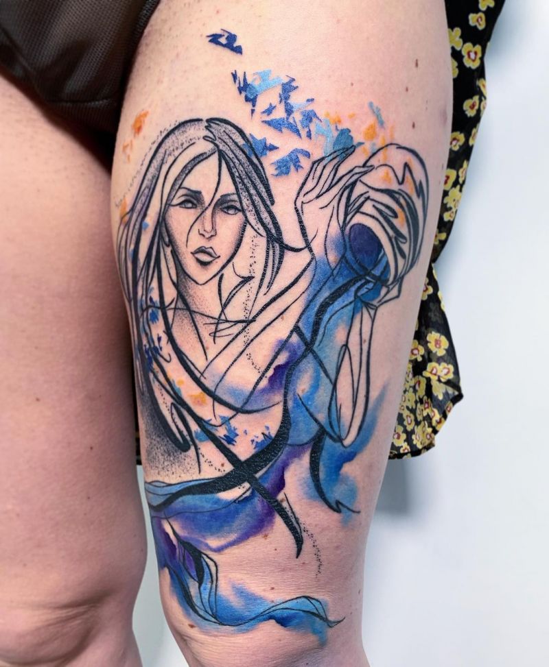 30 Pretty Aquarius Tattoos Bring You Good Luck