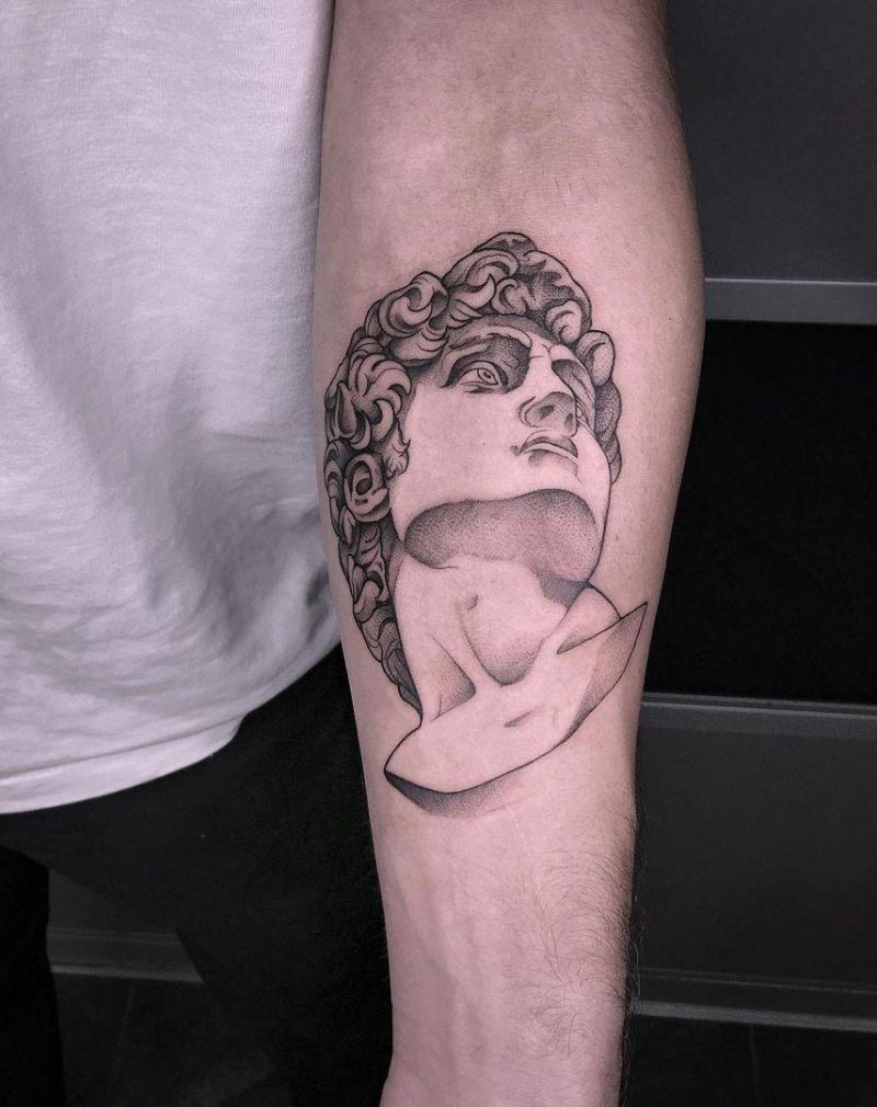 30 Pretty David Tattoos to Inspire You