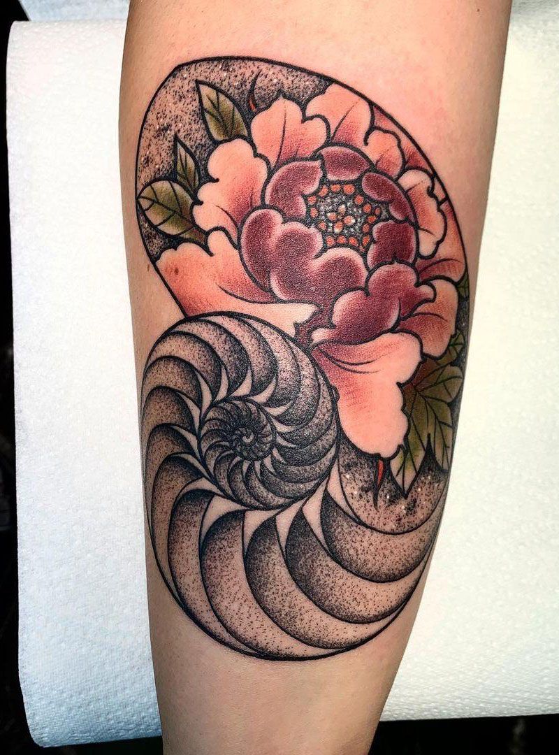 30 Pretty Fibonacci Tattoos You Will Love