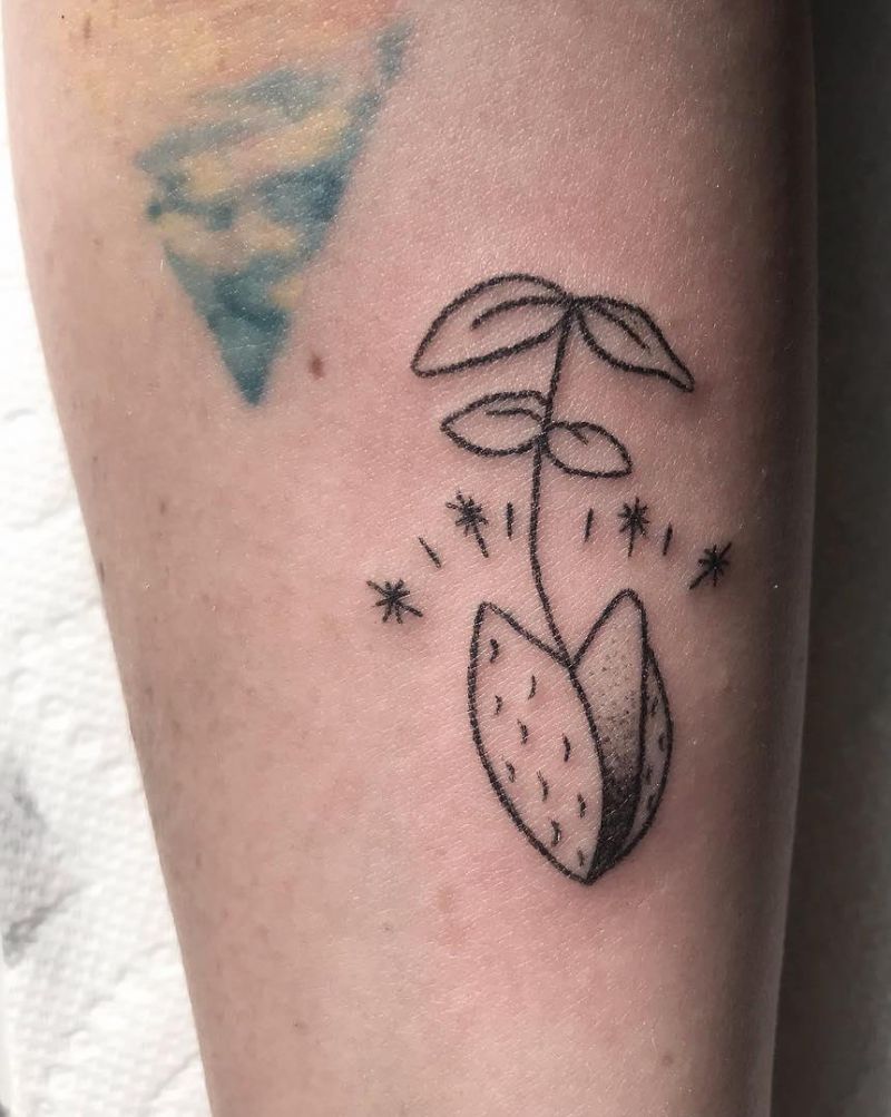 30 Pretty Seed Sprout Tattoos Bring You Good Luck