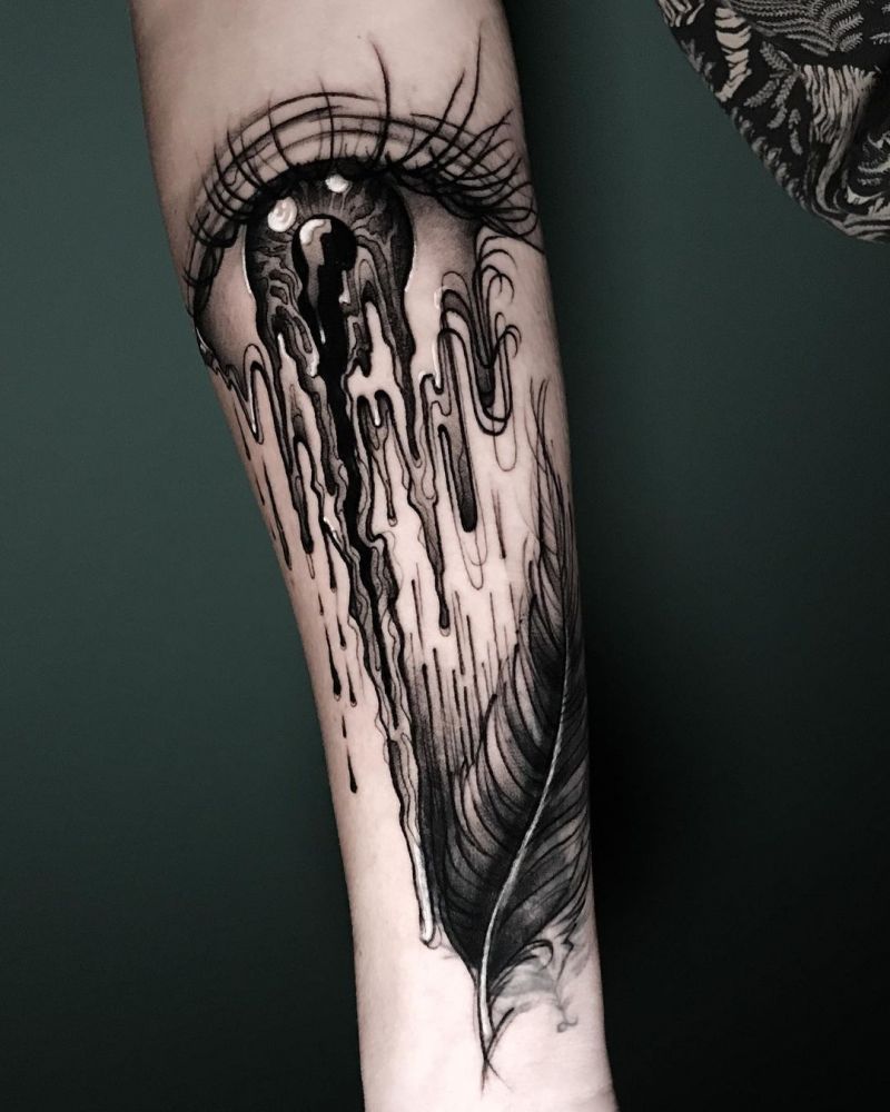 30 Pretty Trippy Tattoos Give You an Unexpected Feeling