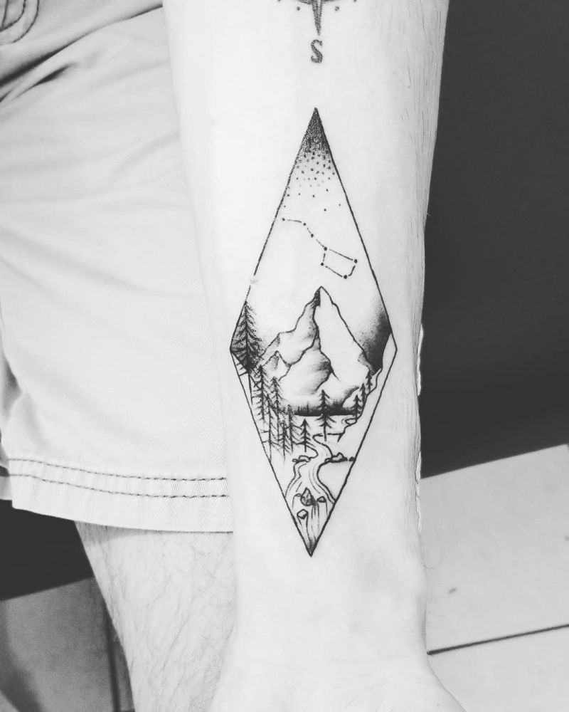 30 Pretty Big Dipper Tattoos Bring You Good Luck