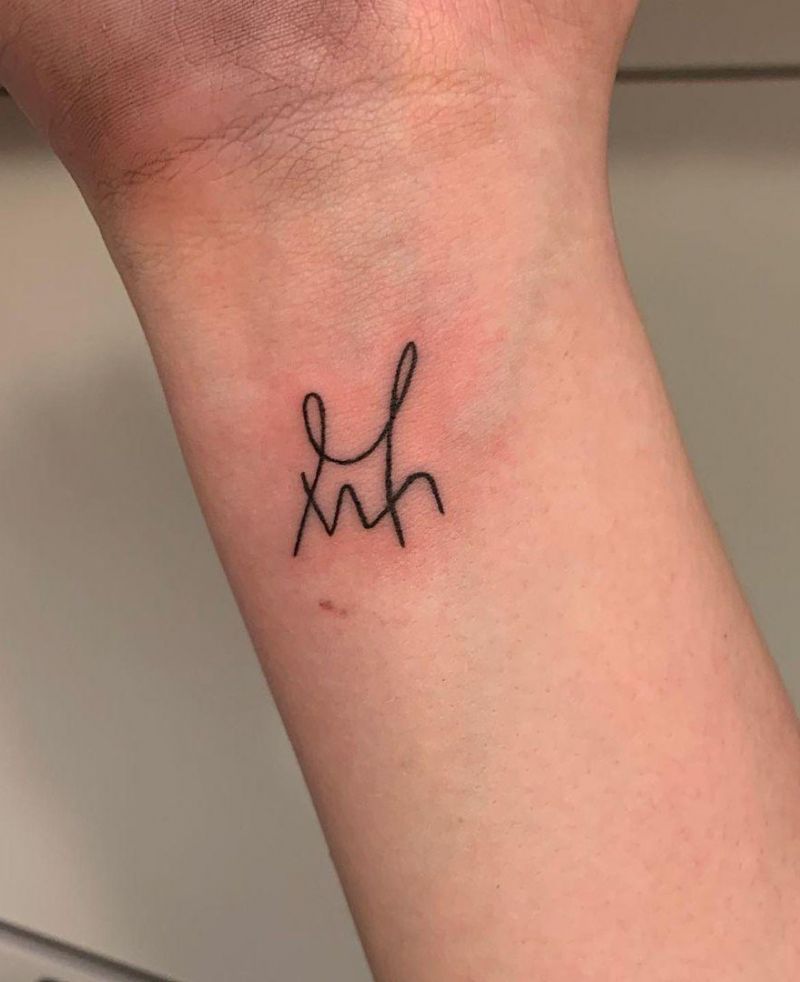 30 Pretty Initial Tattoos You Will Love