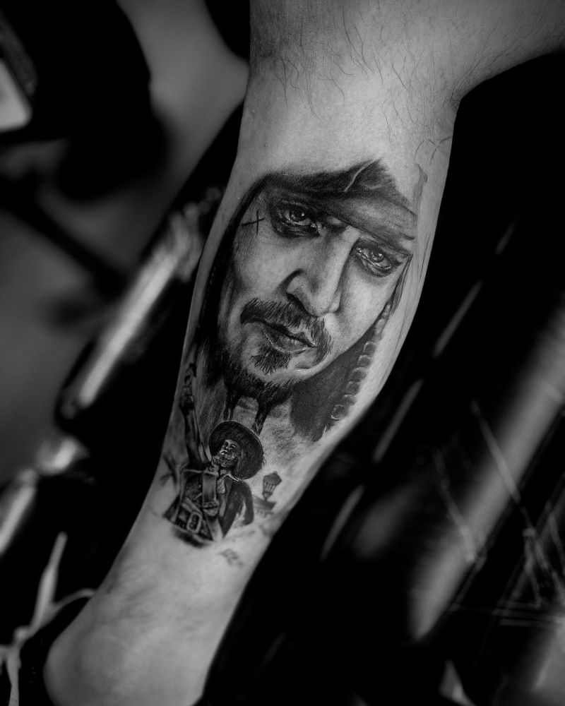 30 Pretty Jack Sparrow Tattoos You Will Love