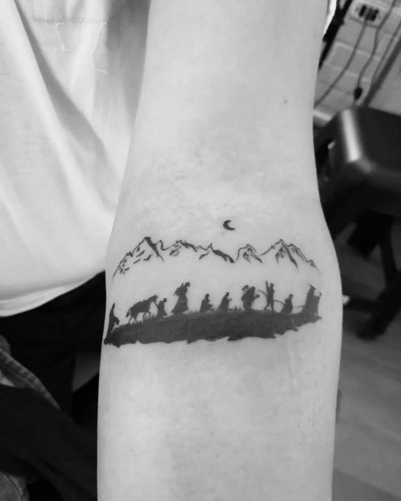 30 Lord of The Rings Tattoos You Will Love
