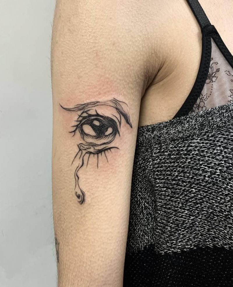 30 Pretty Tears Tattoos You Will Love
