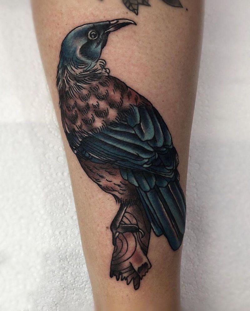 30 Pretty Tui Tattoos You Will Love