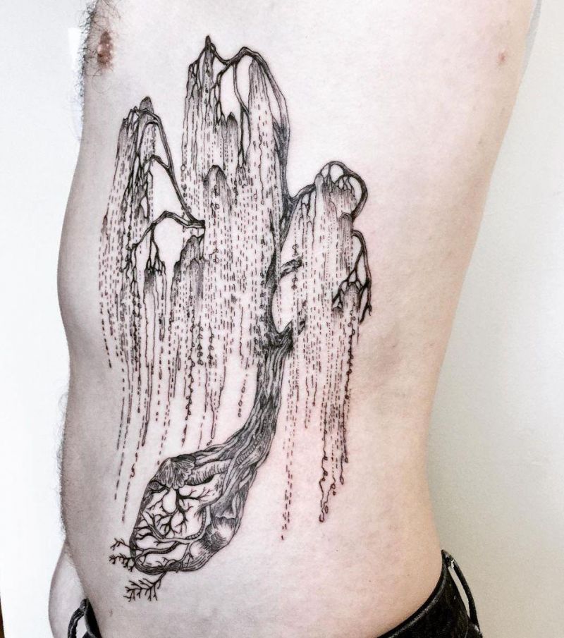 30 Pretty Weeping Willow Tattoos You Must Try