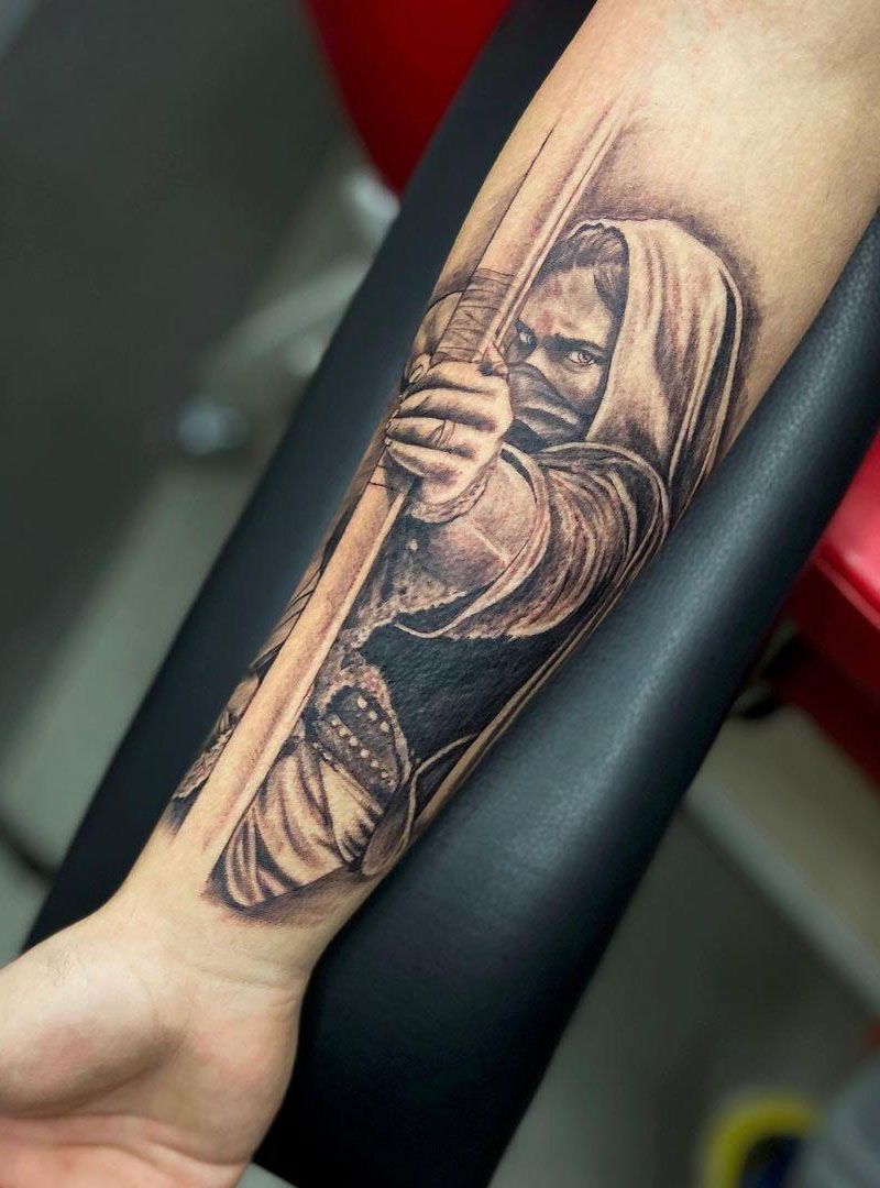 30 Pretty Archer Tattoos You Want to Try