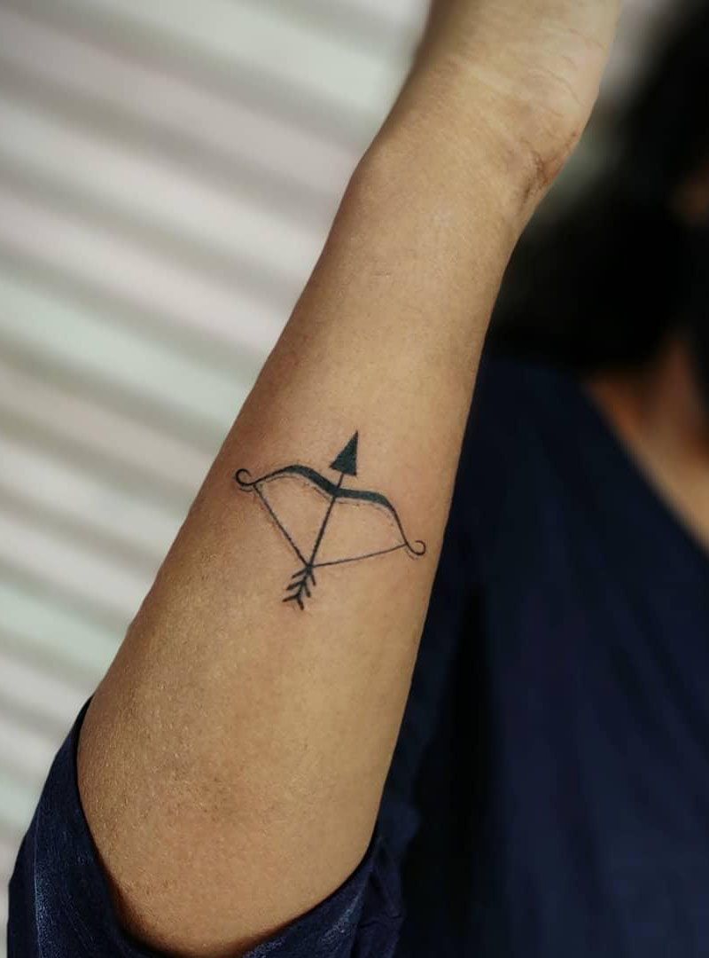 30 Pretty Bow and Arrow Tattoos Bring You Good Luck