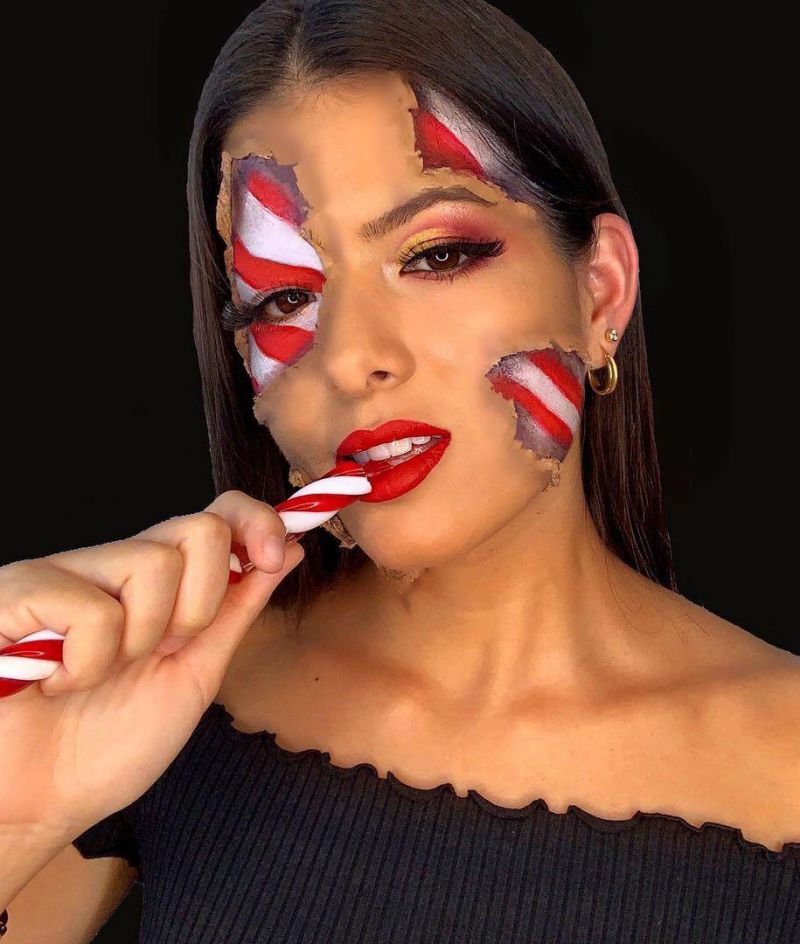 30 Glamorous Christmas Makeup Looks For Holiday