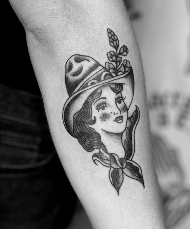 30 Pretty Cowgirl Tattoos You Must Try