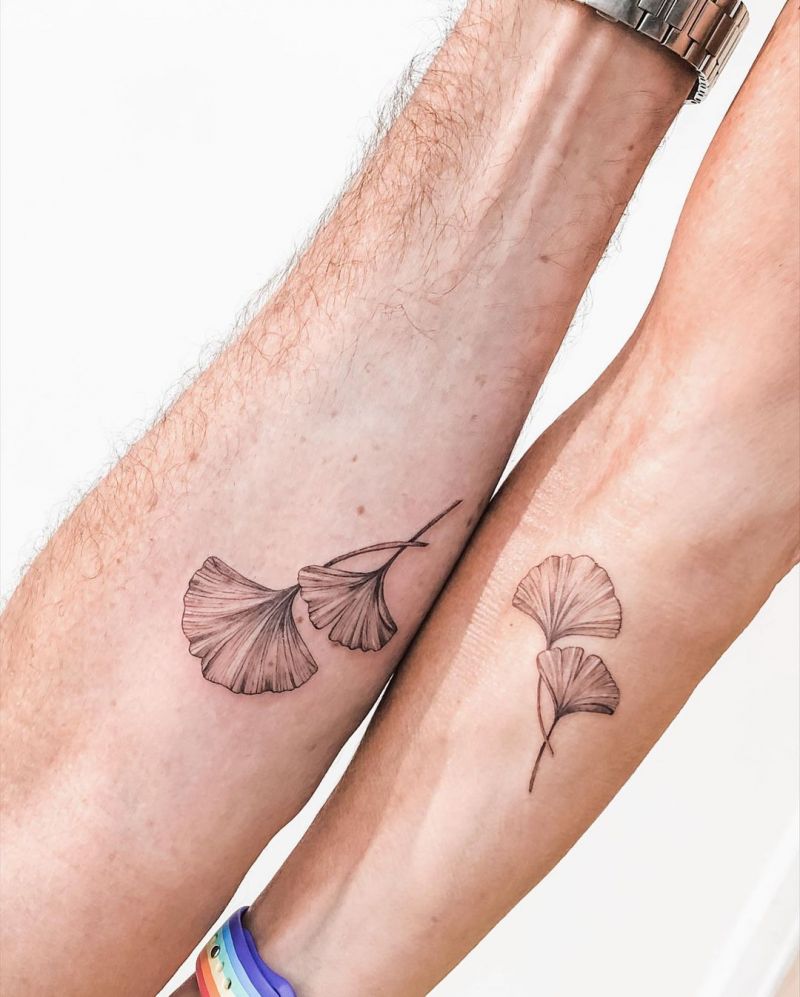 30 Pretty Ginkgo Tattoos to Inspire You