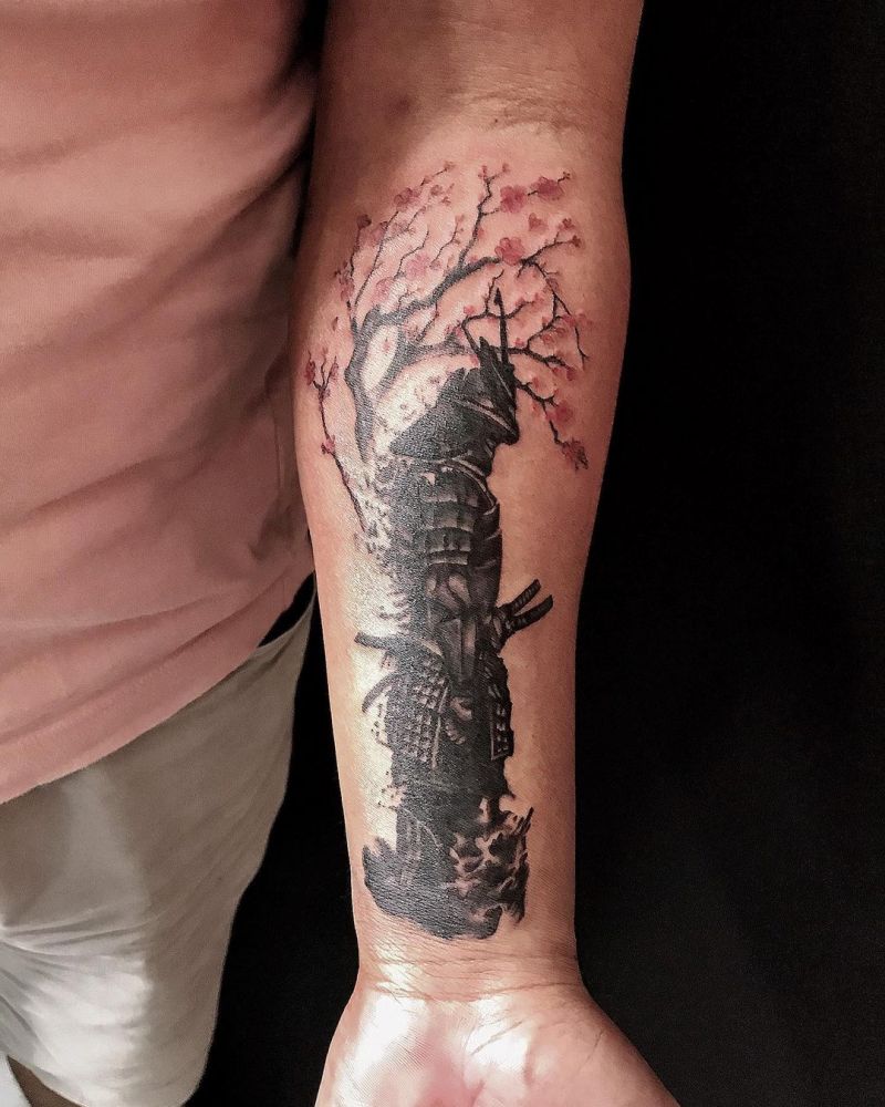 30 Fierce Samurai Tattoos Make You Brave