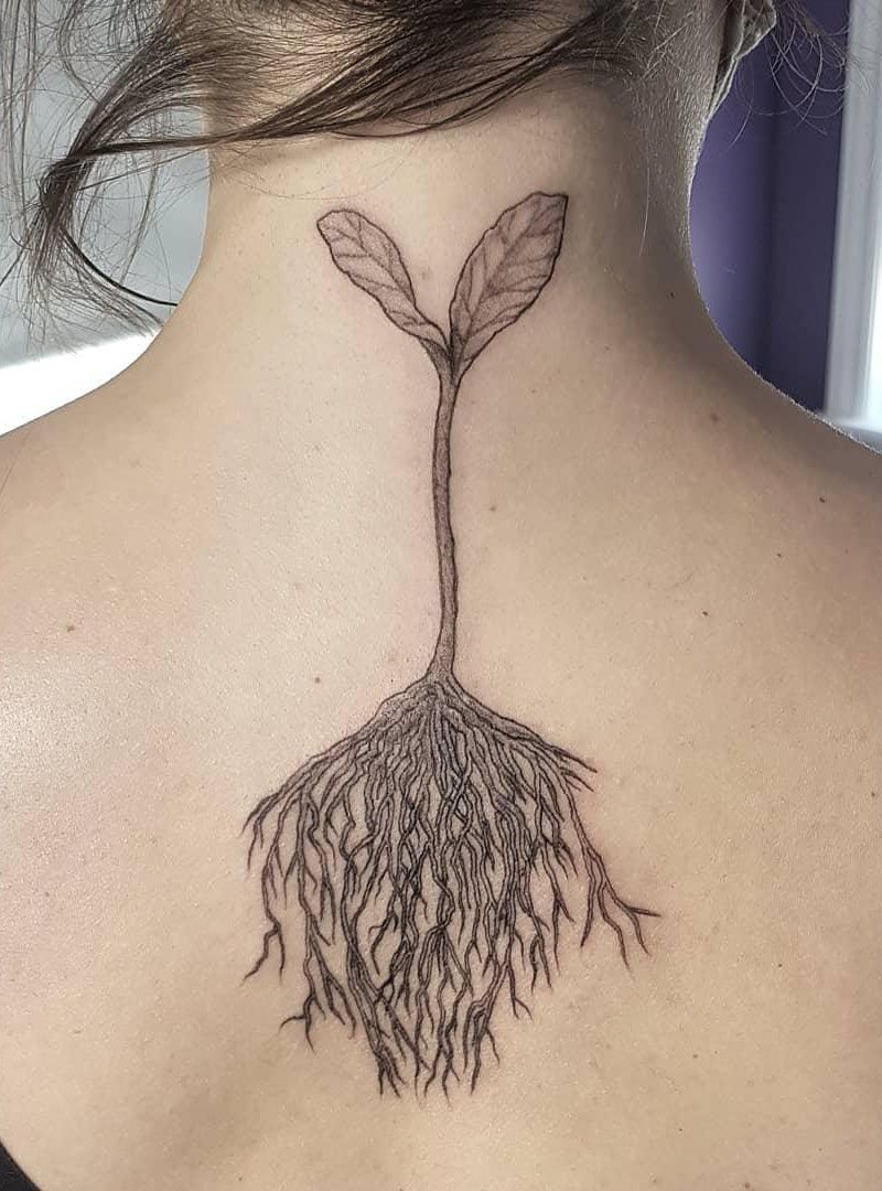 30 Pretty Seed Sprout Tattoos Bring You Good Luck