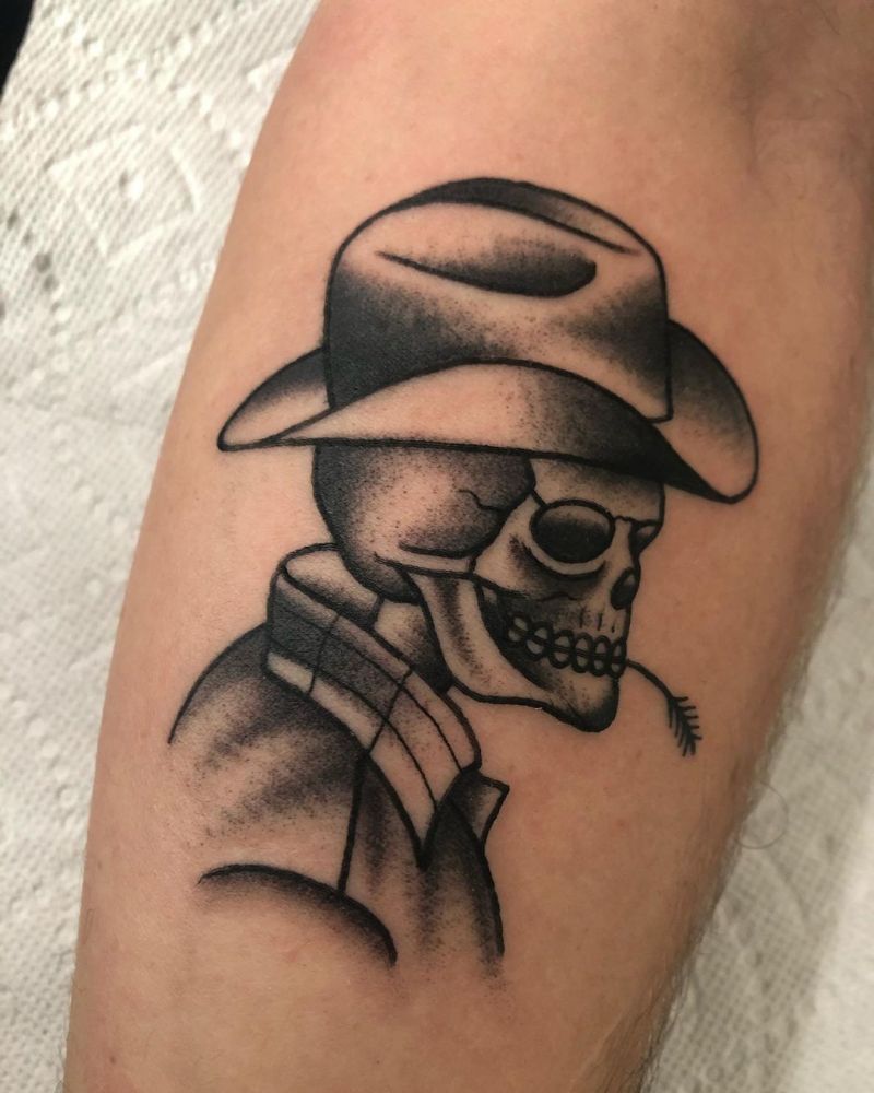 30 Pretty Cowboy Tattoos You Want to Try