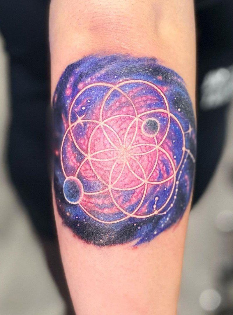 30 Pretty Seed of life Tattoos Bring You Good Luck