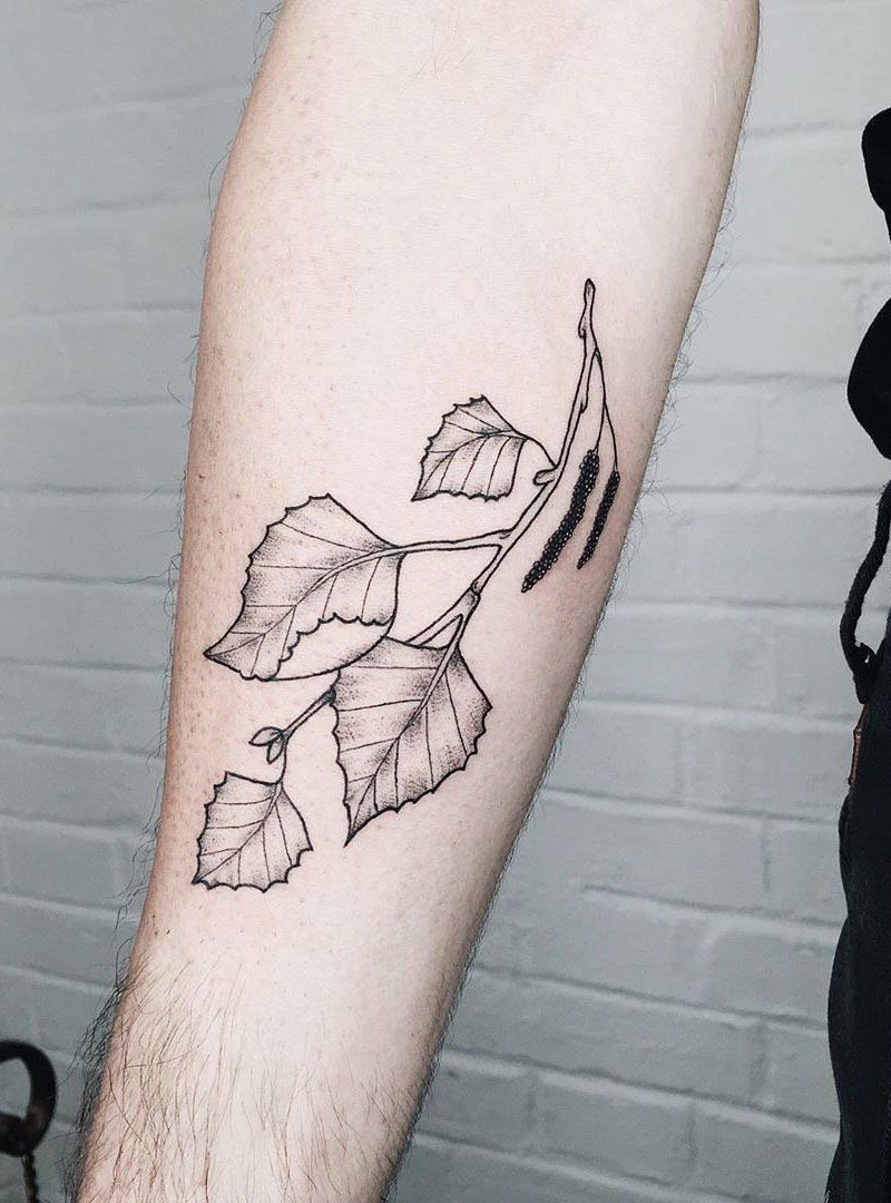 30 Pretty Birch Tree Tattoos Make You Attractive