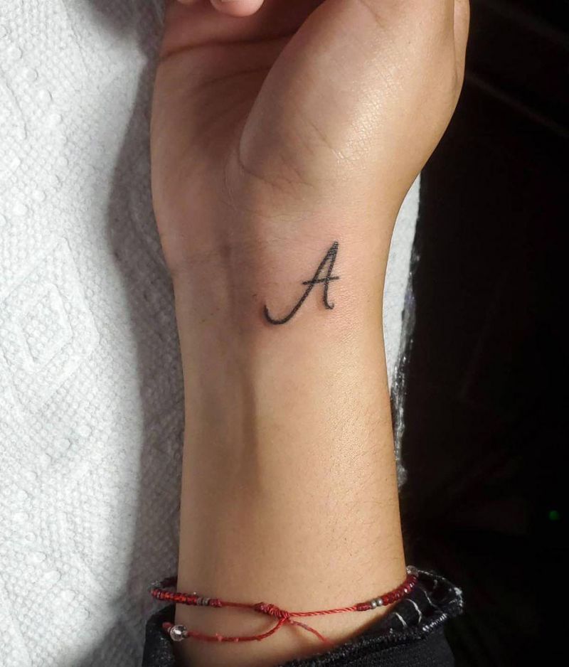 30 Pretty Initial Tattoos You Will Love