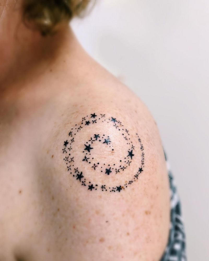 30 Pretty Milky Way Tattoos Make You Attractive