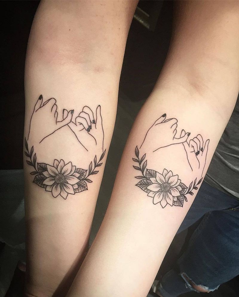 30 Pretty Pinky Promise Tattoos Remind You to Remember Commitment