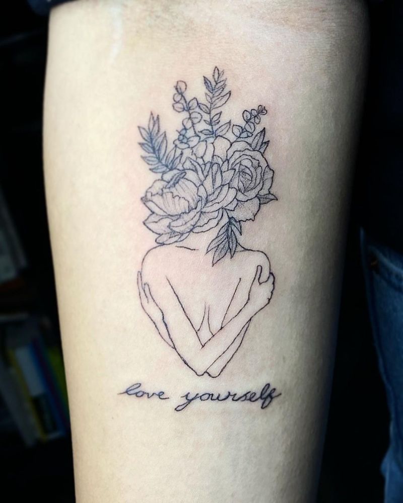 30 Pretty Self Love Tattoos to Inspire You