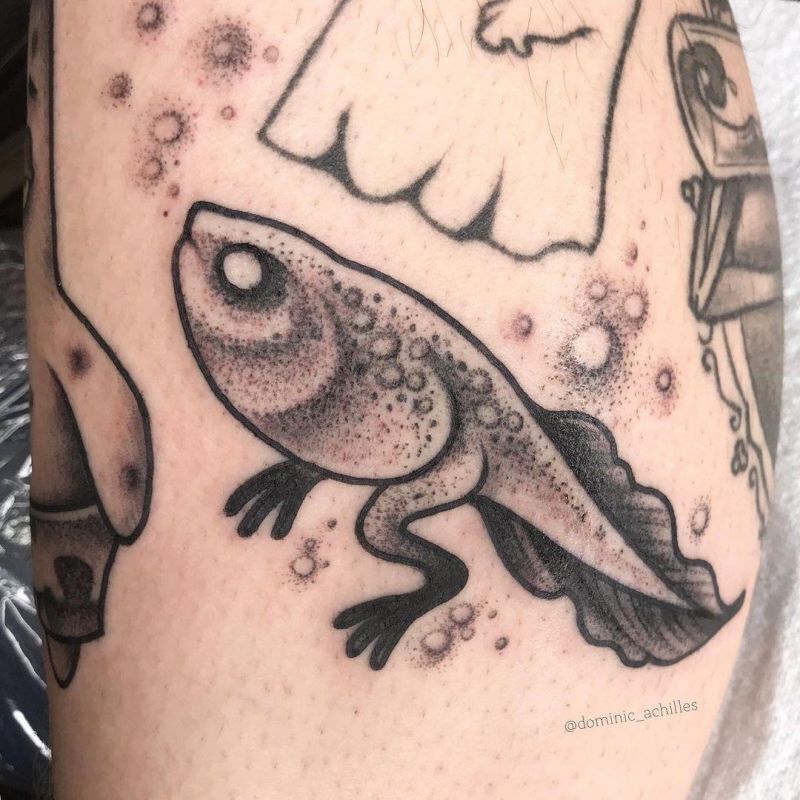 30 Pretty Tadpole Tattoos Make You Attractive