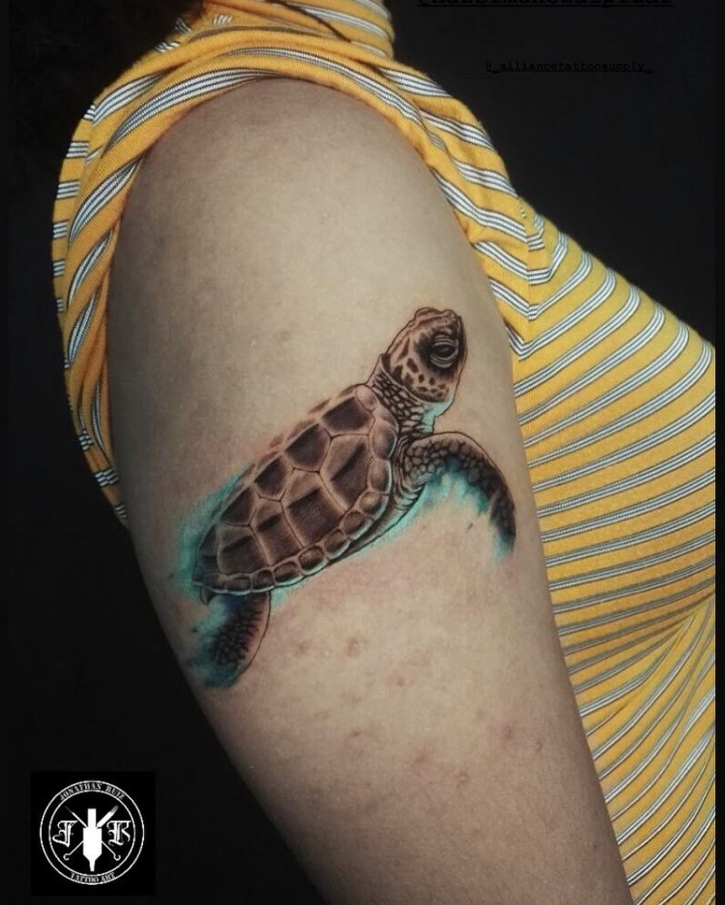 30 Pretty Turtle Tattoos You Must Try