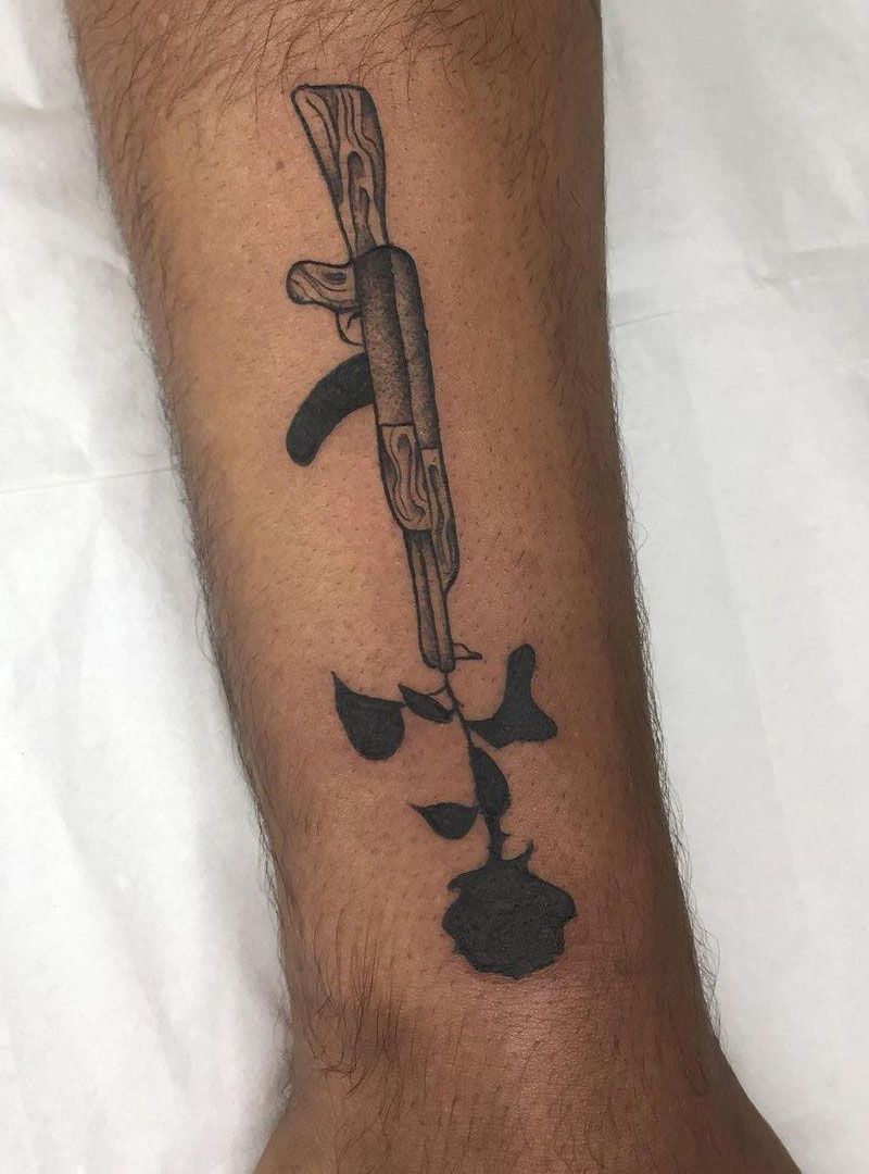 30 Perfect Ak47 Tattoos You Will Love