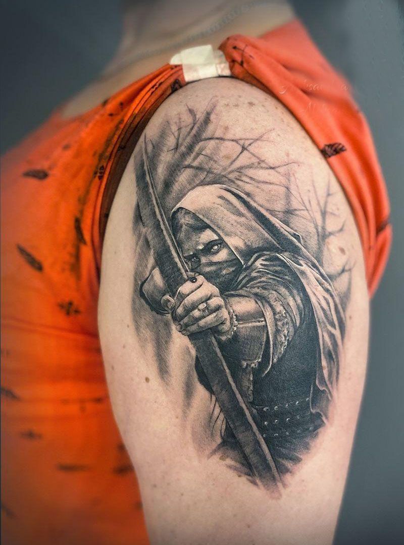 30 Pretty Archer Tattoos You Want to Try