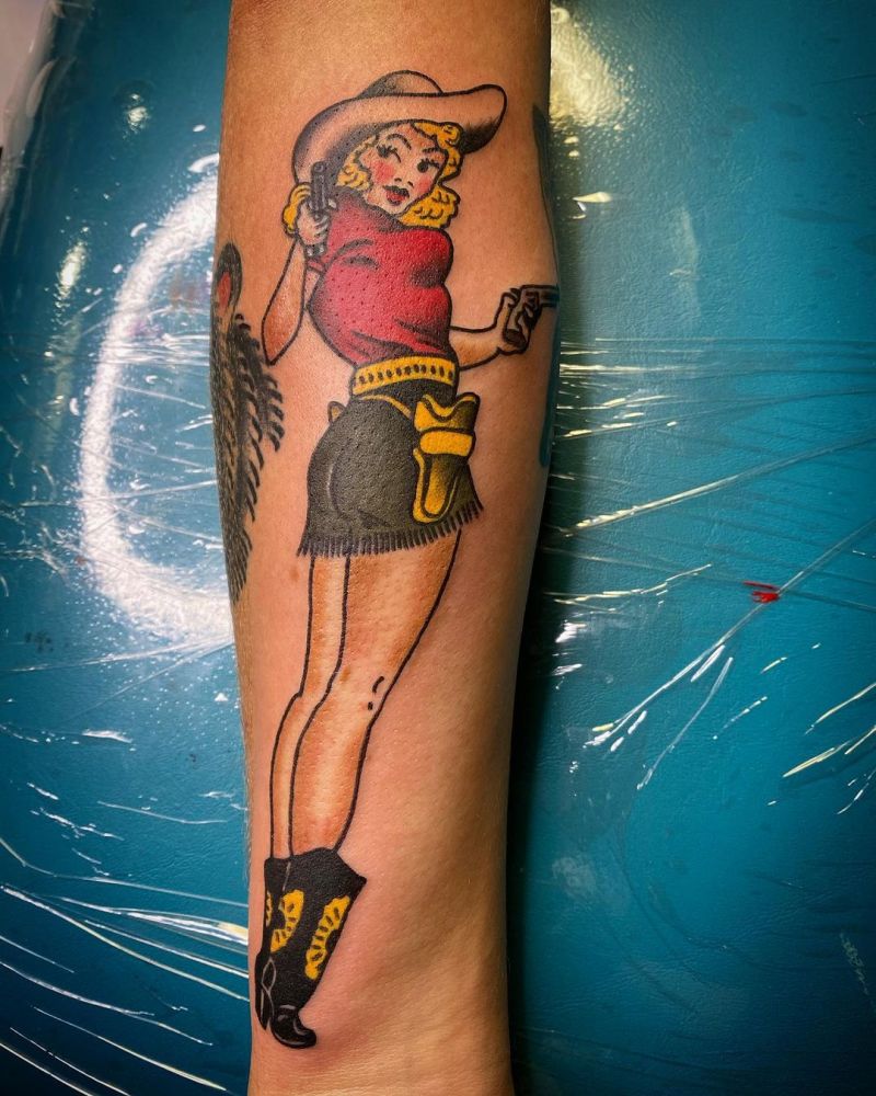 30 Pretty Cowgirl Tattoos You Must Try