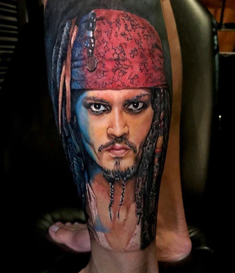 30 Pretty Jack Sparrow Tattoos You Will Love