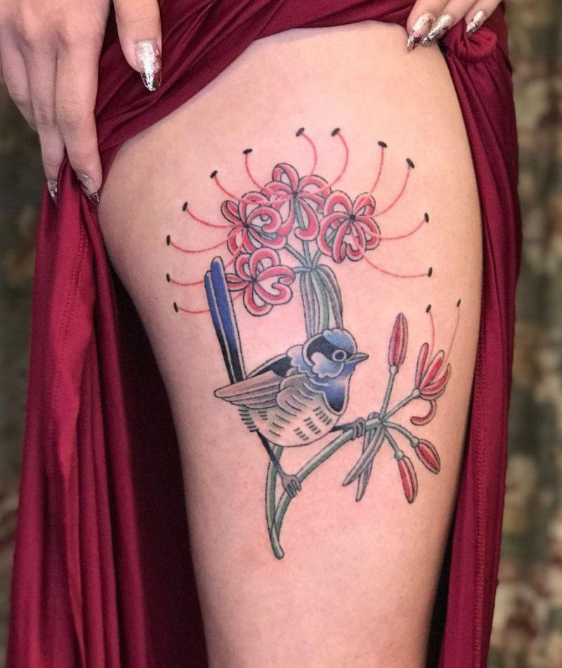 30 Pretty Spider lily Tattoos You Must Try