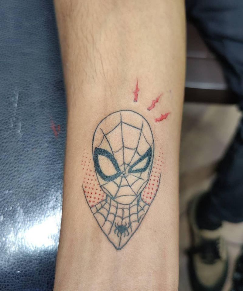 30 Pretty Spiderman Tattoos You Will Love