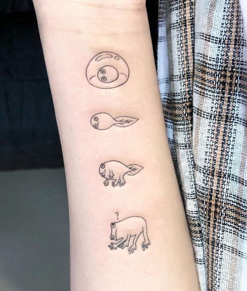 30 Pretty Tadpole Tattoos Make You Attractive