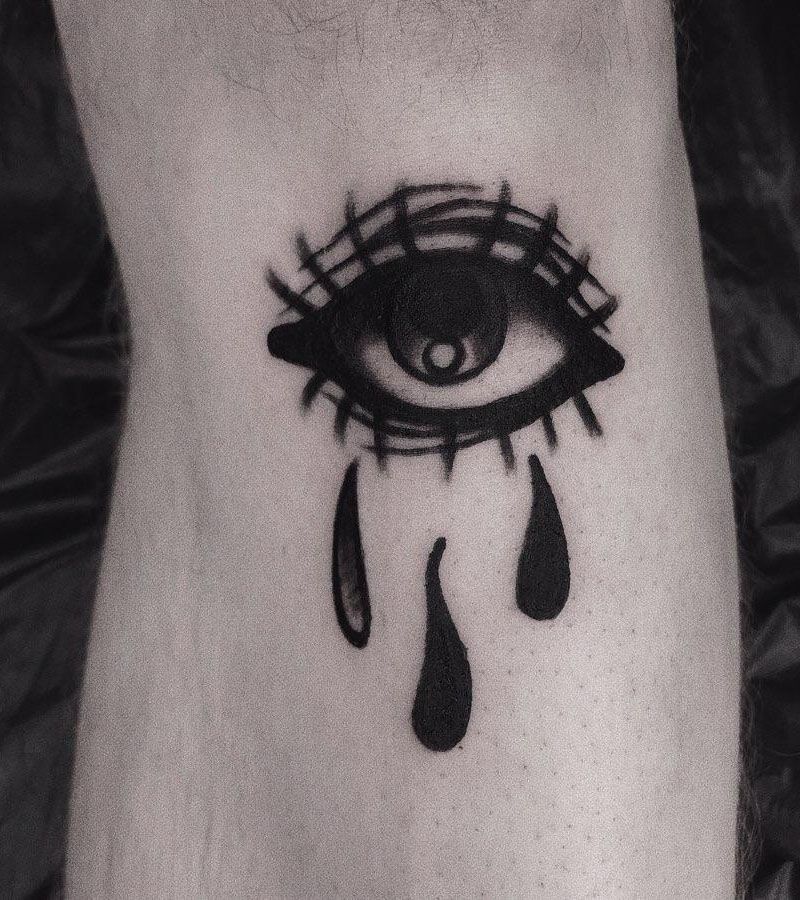 30 Pretty Tears Tattoos You Will Love