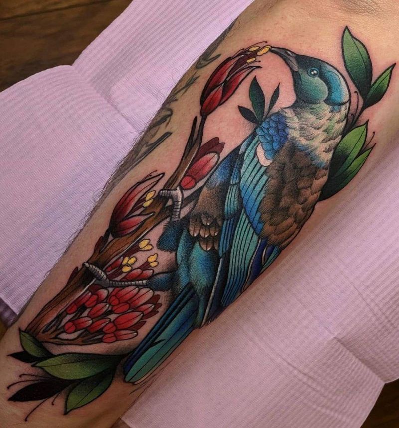 30 Pretty Tui Tattoos You Will Love