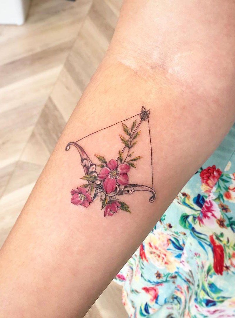 30 Pretty Bow and Arrow Tattoos Bring You Good Luck