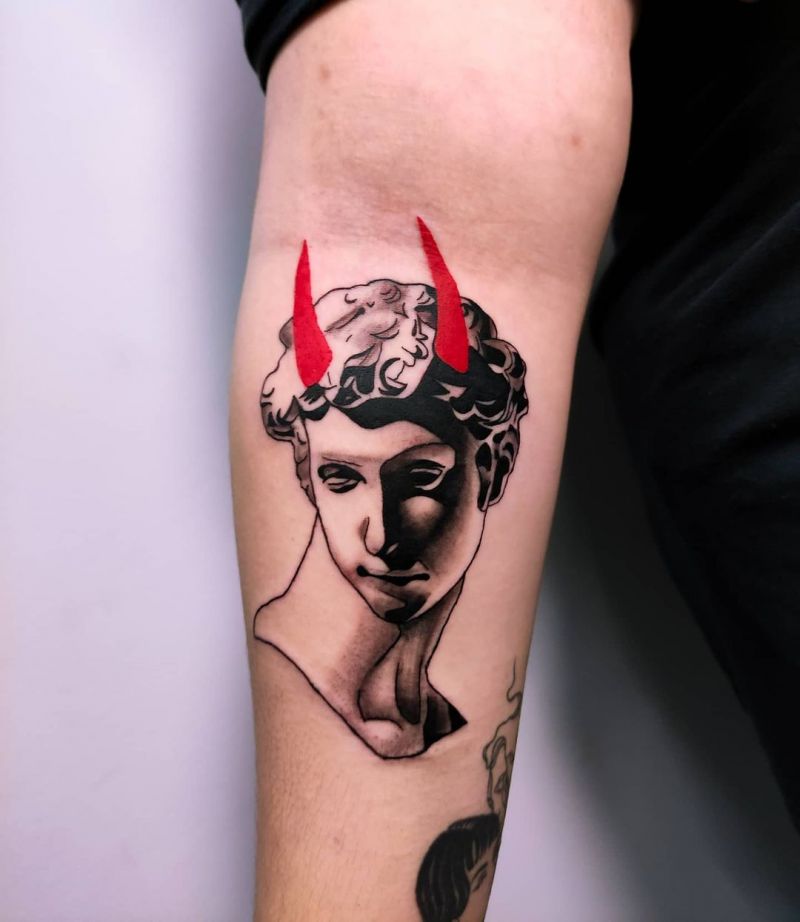 30 Pretty David Tattoos to Inspire You