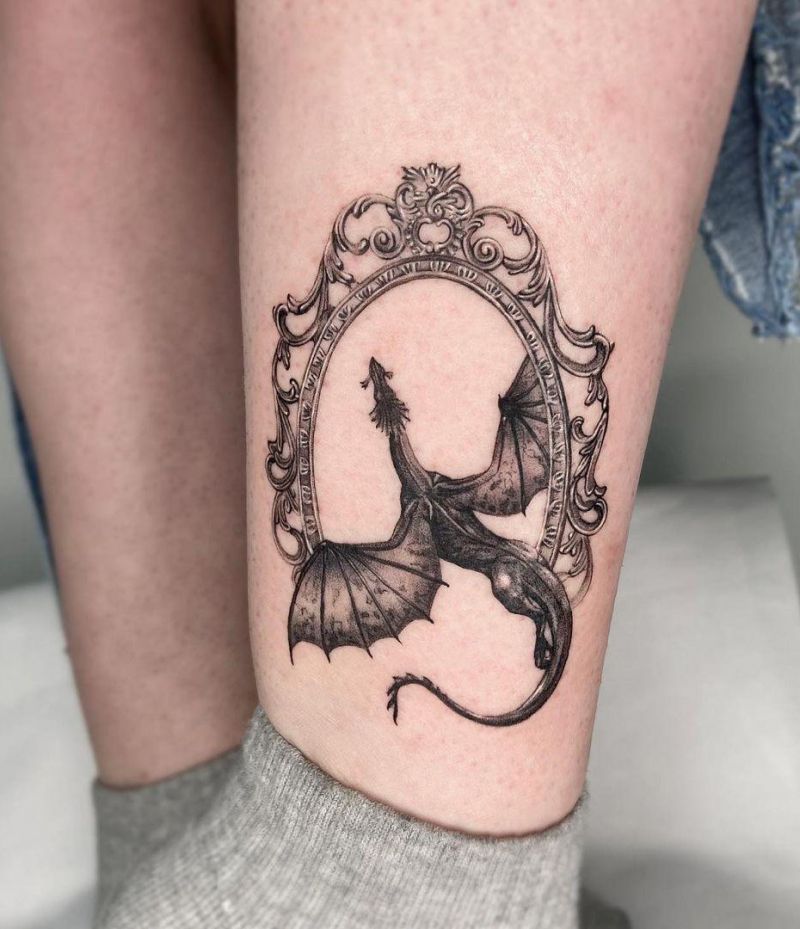 30 Pretty Frame Tattoos to Inspire You