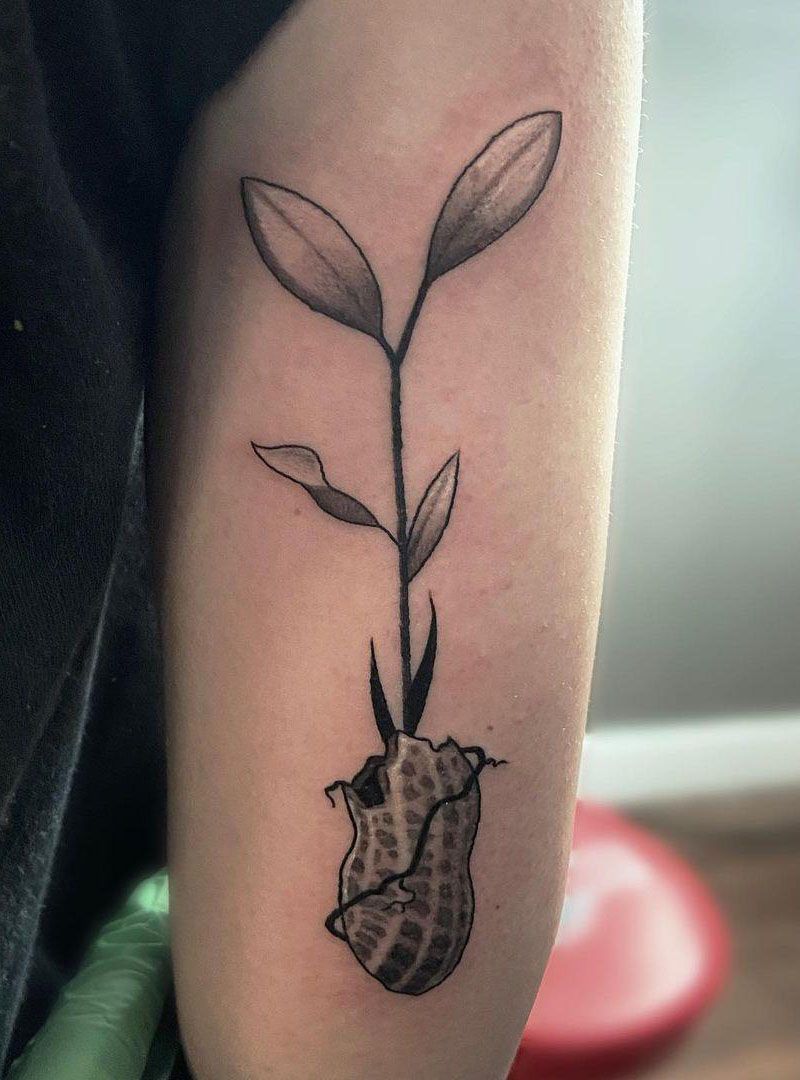 30 Pretty Seed Sprout Tattoos Bring You Good Luck