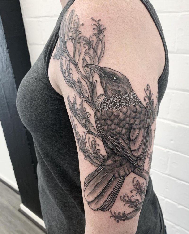 30 Pretty Tui Tattoos You Will Love