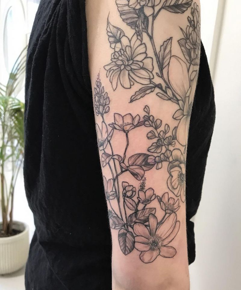 30 Pretty Clematis Tattoos You Must Try