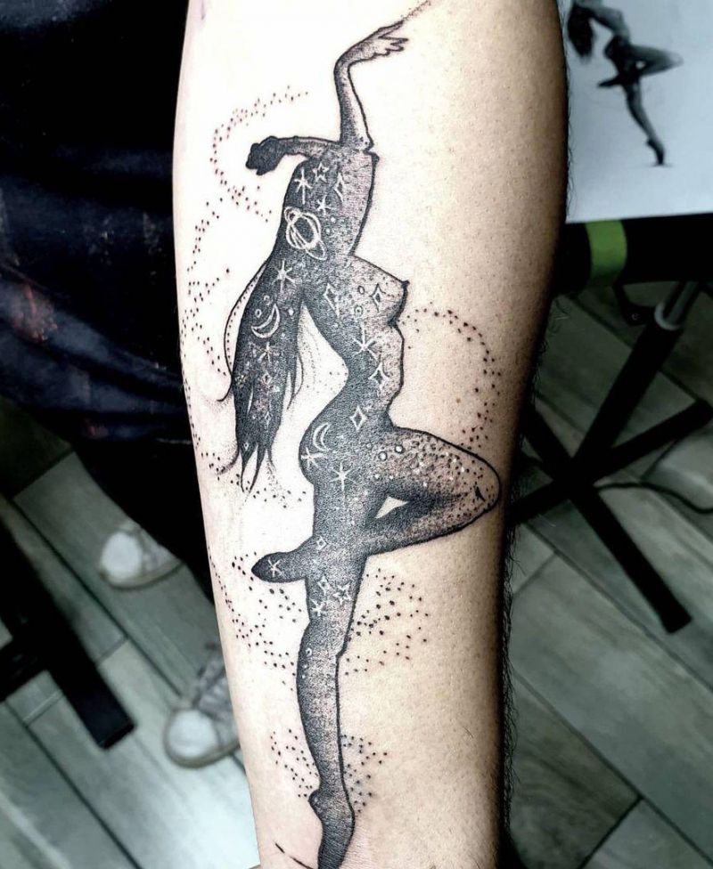 30 Pretty Dancer Tattoos Improve Your Temperament