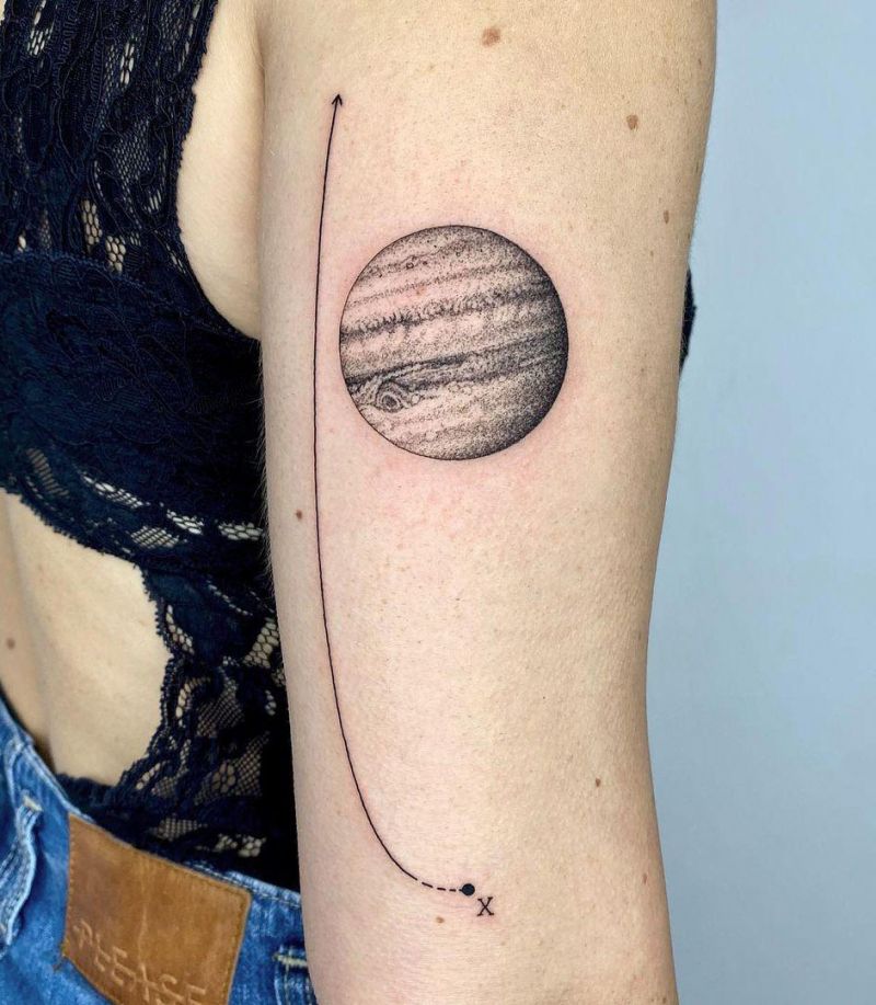 30 Pretty Jupiter Tattoos You Can't Miss