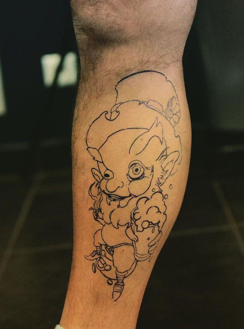 30 Pretty Leprechaun Tattoos for inspiration