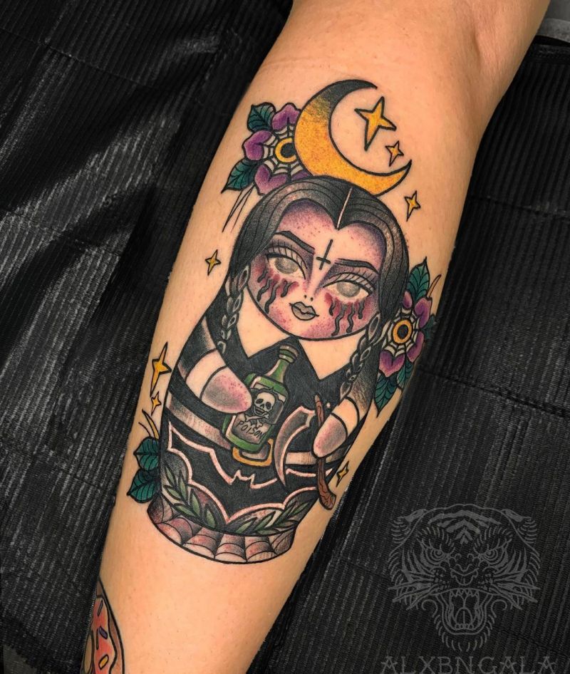 30 Pretty Matryoshka Tattoos You Will Love